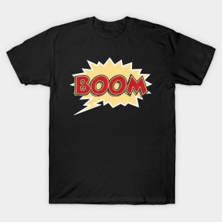 ✪ BOOM ✪ comic style bubble T-Shirt